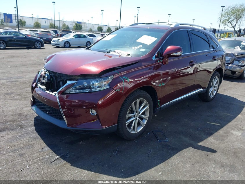 2015 Lexus Rx VIN 2T2ZK1BA0FC193726 IAAI salvage auction — FRONT END, Wait Title, sold $5,900 on 2026-07-10 (photo 2)