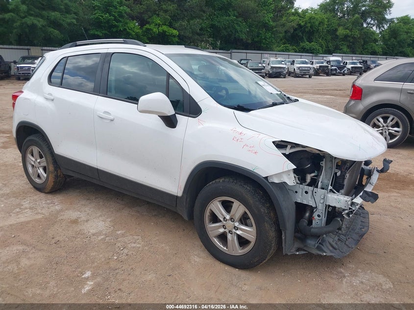 2022 Chevrolet Trax VIN KL7CJPSM0NB514295 IAAI salvage auction — FRONT END, Original (Texas), sold $2,375 on 2026-07-23 (photo 1)