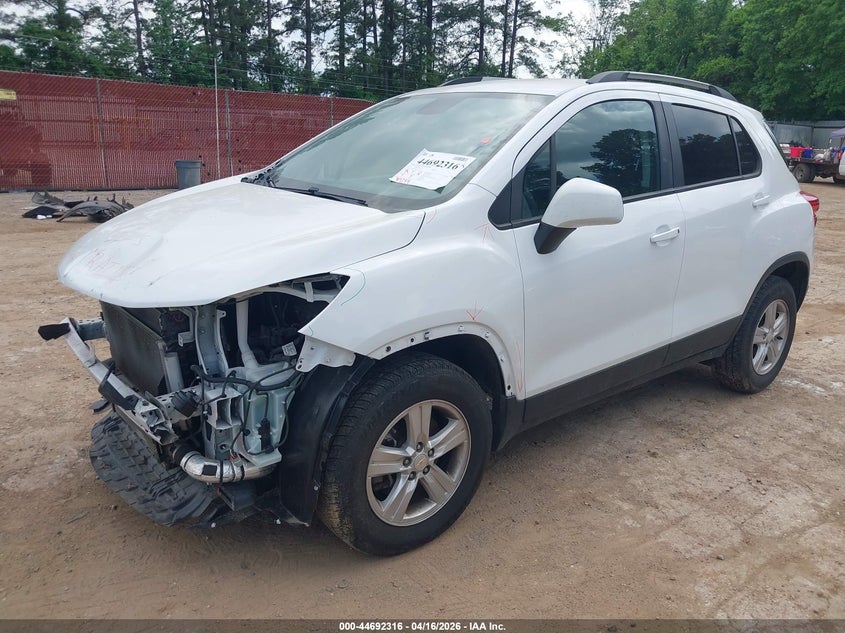2022 Chevrolet Trax VIN KL7CJPSM0NB514295 IAAI salvage auction — FRONT END, Original (Texas), sold $2,375 on 2026-07-23 (photo 2)