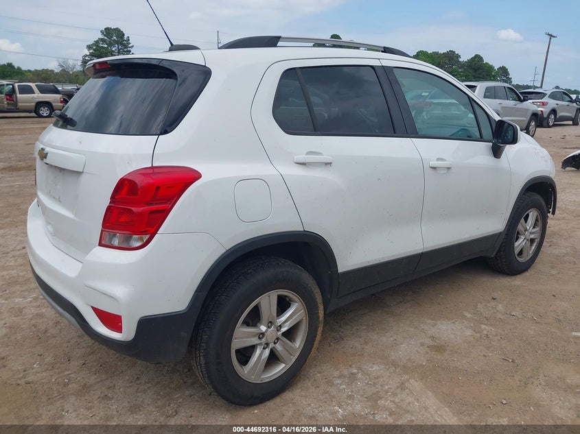 2022 Chevrolet Trax VIN KL7CJPSM0NB514295 IAAI salvage auction — FRONT END, Original (Texas), sold $2,375 on 2026-07-23 (photo 4)
