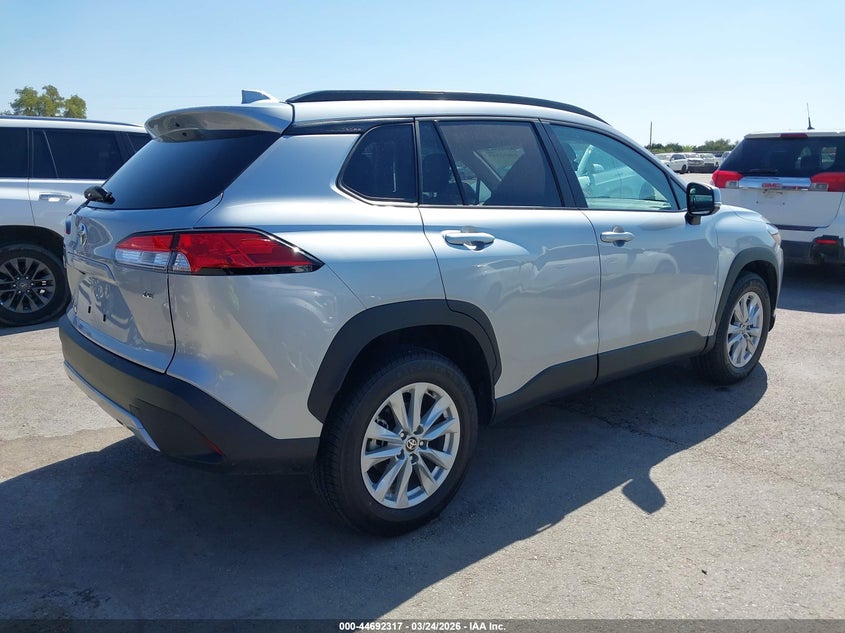 2023 Toyota Corolla cross VIN 7MUCAAAG7PV048345 IAAI salvage auction — LEFT SIDE, Original (Texas), sold $11,450 on 2026-09-04 (photo 4)