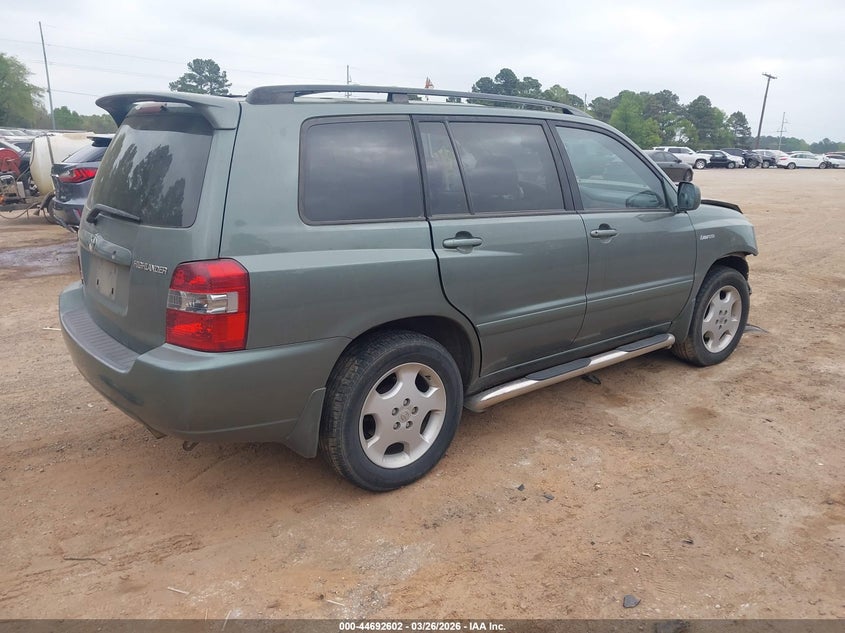 2004 Toyota Highlander VIN JTEEP21A640067000 IAAI salvage auction — FRONT END, Salvage (Texas), sold $525 on 2026-07-09 (photo 4)