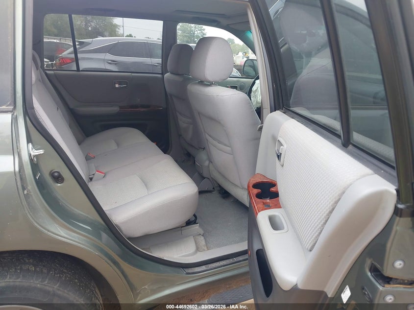 2004 Toyota Highlander VIN JTEEP21A640067000 IAAI salvage auction — FRONT END, Salvage (Texas), sold $525 on 2026-07-09 (photo 8)
