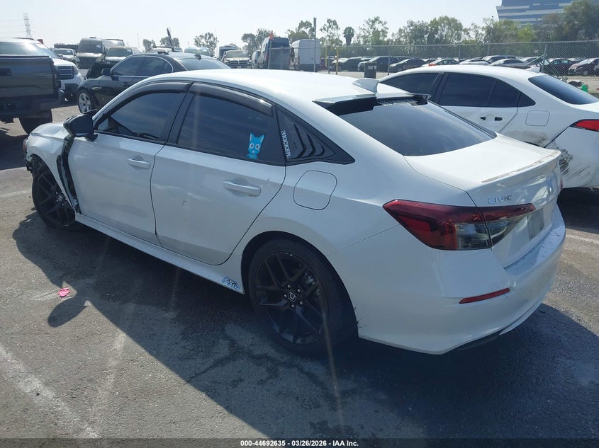 2025 Honda Civic VIN 2HGFE2F59SH526282 IAAI salvage auction — FRONT END, Salvage (California), sold $5,275 on 2026-07-24 (photo 3)