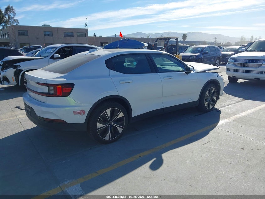 2024 Polestar 2 VIN YSMFD3KA9RL225037 IAAI salvage auction — FRONT END, Wait Title, sold $6,800 on 2026-07-27 (photo 4)