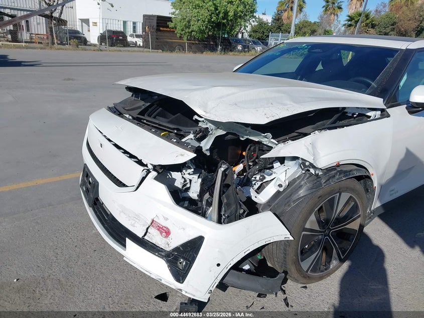 2024 Polestar 2 VIN YSMFD3KA9RL225037 IAAI salvage auction — FRONT END, Wait Title, sold $6,800 on 2026-07-27 (photo 6)