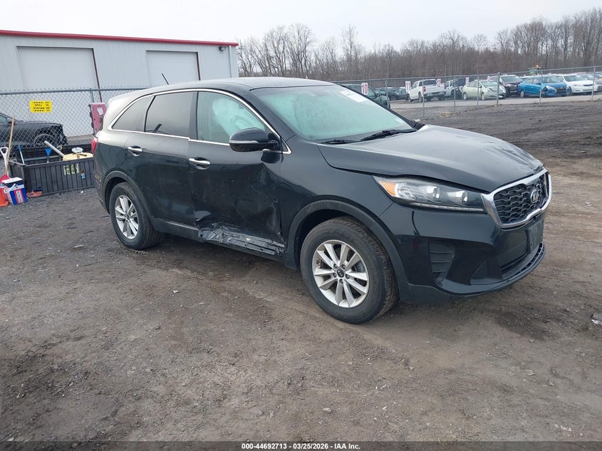 2019 Kia Sorento VIN 5XYPG4A38KG479565 IAAI salvage auction — FRONT END, Wait Title, sold $1,800 on 2026-07-07 (photo 1)