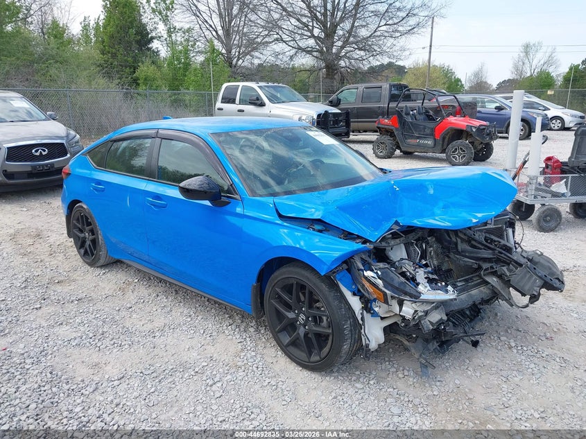 2023 Honda Civic VIN 19XFL2H84PE001547 IAAI salvage auction — FRONT END, Wait Title, sold $4,375 on 2026-08-24 (photo 1)