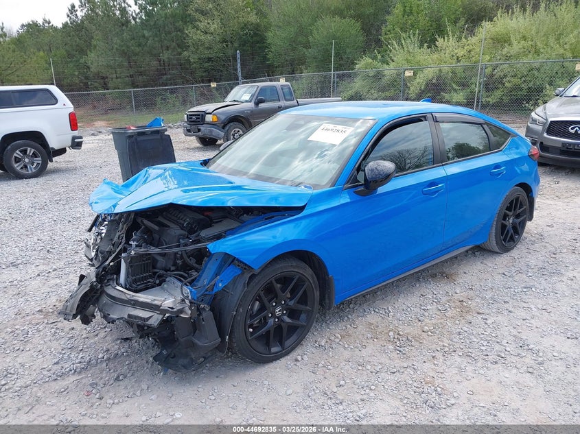 2023 Honda Civic VIN 19XFL2H84PE001547 IAAI salvage auction — FRONT END, Wait Title, sold $4,375 on 2026-08-24 (photo 2)