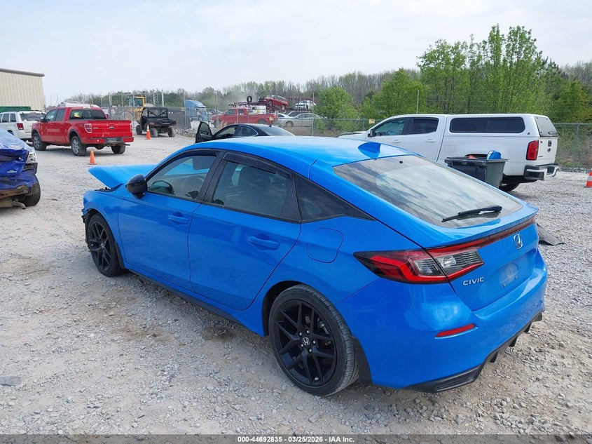 2023 Honda Civic VIN 19XFL2H84PE001547 IAAI salvage auction — FRONT END, Wait Title, sold $4,375 on 2026-08-24 (photo 3)