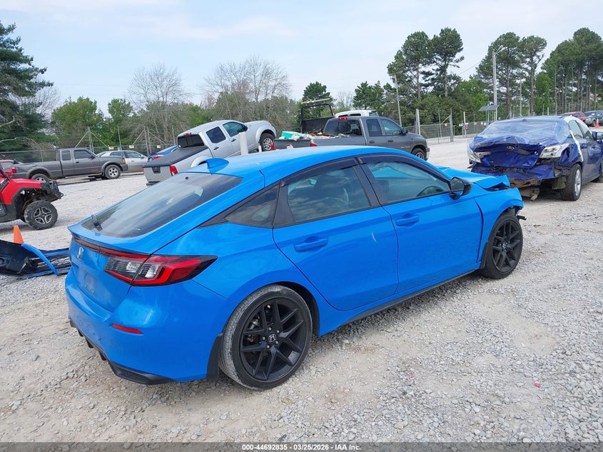 2023 Honda Civic VIN 19XFL2H84PE001547 IAAI salvage auction — FRONT END, Wait Title, sold $4,375 on 2026-08-24 (photo 4)