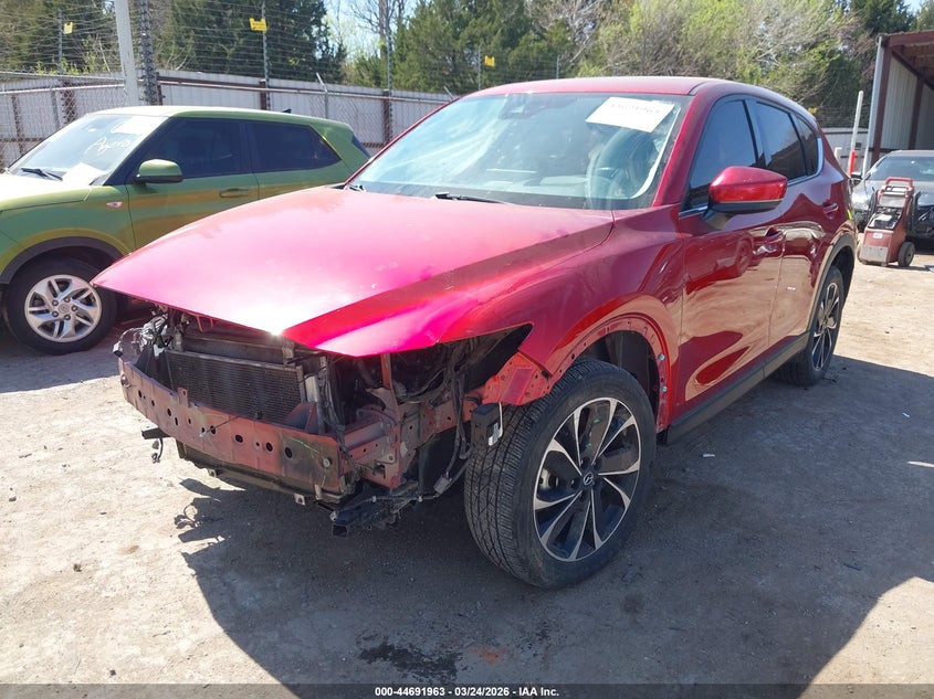 2022 Mazda Cx-5 VIN JM3KFBEM4N0611064 IAAI salvage auction — FRONT END, Clear (Oklahoma), sold $7,000 on 2026-07-24 (photo 2)