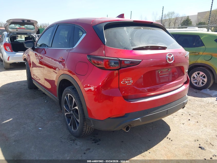 2022 Mazda Cx-5 VIN JM3KFBEM4N0611064 IAAI salvage auction — FRONT END, Clear (Oklahoma), sold $7,000 on 2026-07-24 (photo 3)