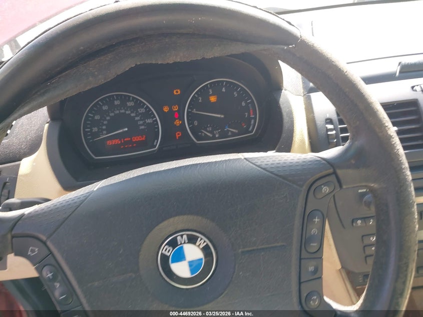 2005 BMW X3 VIN WBXPA93445WD07888 IAAI salvage auction — NORMAL WEAR, Clear (Michigan), sold $400 on 2026-07-31 (photo 7)