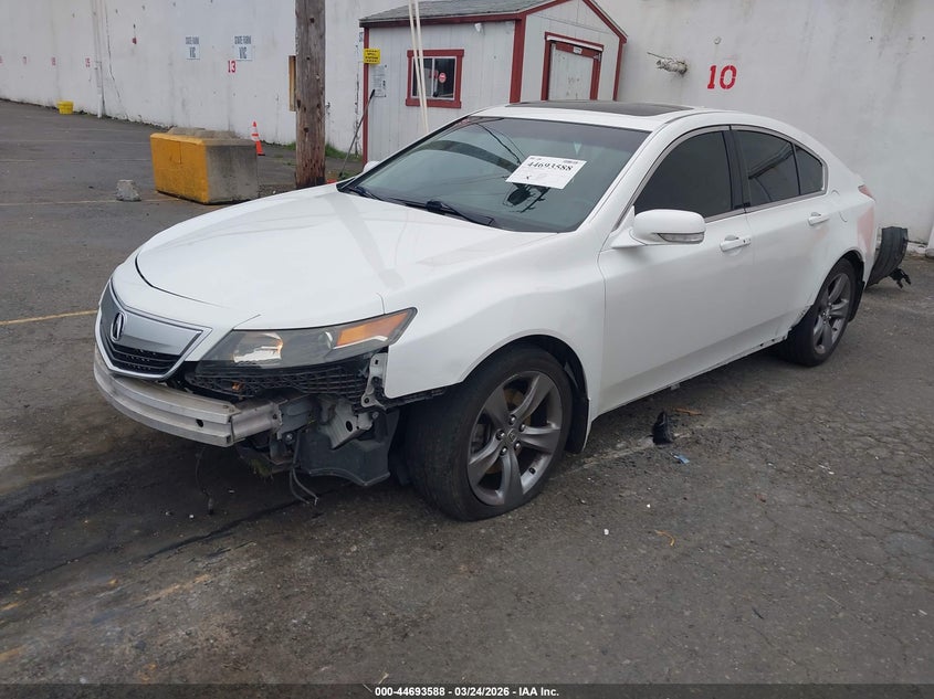2013 Acura Tl VIN 19UUA9F52DA004896 IAAI salvage auction — FRONT END, Salvage (Oregon), sold $1,150 on 2026-07-09 (photo 2)