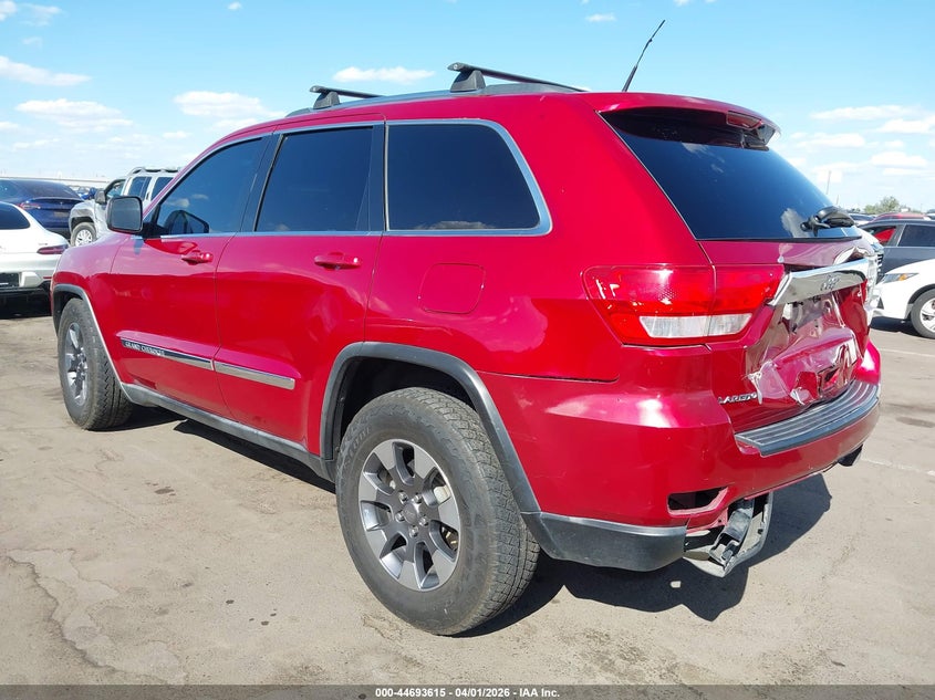 2011 Jeep Grand cherokee VIN 1J4RS4GG9BC513612 IAAI salvage auction — REAR END, Salvage (Arizona), sold $1,850 on 2026-07-19 (photo 3)