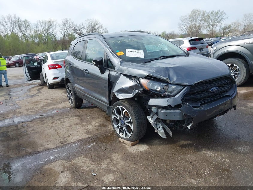 2020 Ford Ecosport VIN MAJ6S3JL5LC355575 IAAI salvage auction — RIGHT FRONT, Salvage (Missouri), sold $1,050 on 2026-07-08 (photo 1)