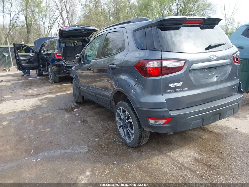 2020 Ford Ecosport VIN MAJ6S3JL5LC355575 IAAI salvage auction — RIGHT FRONT, Salvage (Missouri), sold $1,050 on 2026-07-08 (photo 3)