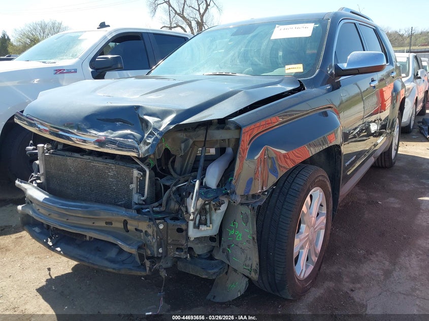 2017 Gmc Terrain VIN 2GKFLPE38H6136199 IAAI salvage auction — FRONT END, Clear (Oklahoma), sold $1,975 on 2026-09-02 (photo 2)