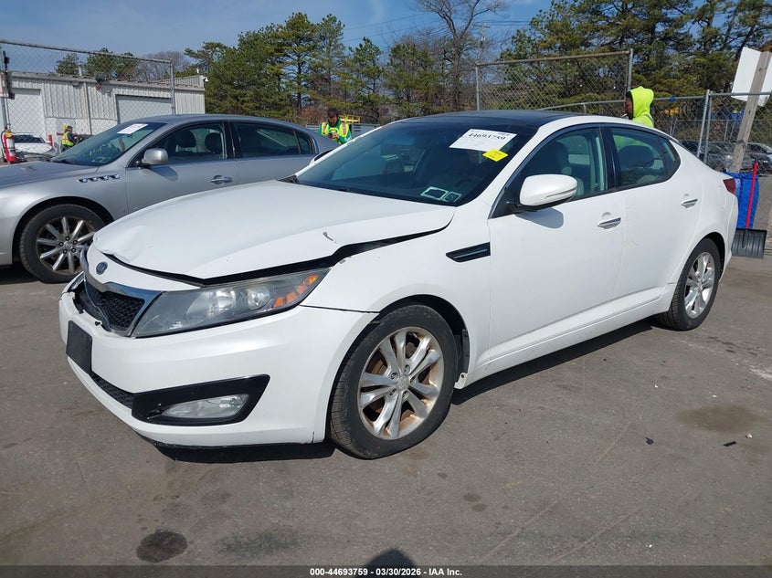 2012 Kia Optima VIN 5XXGN4A7XCG052984 IAAI salvage auction — FRONT END, Wait Title, sold $700 on 2026-07-17 (photo 2)