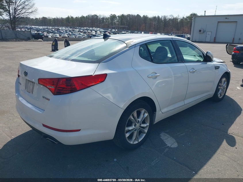 2012 Kia Optima VIN 5XXGN4A7XCG052984 IAAI salvage auction — FRONT END, Wait Title, sold $700 on 2026-07-17 (photo 4)