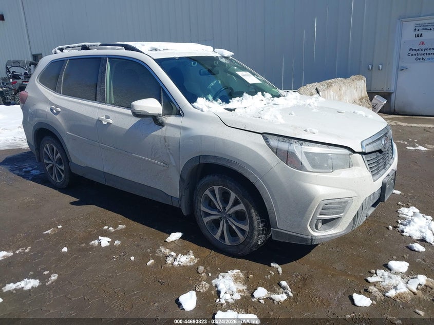 2021 Subaru Forester VIN JF2SKASC3MH443638 IAAI salvage auction — SIDE, Wait Title, sold $5,950 on 2026-07-16 (photo 1)