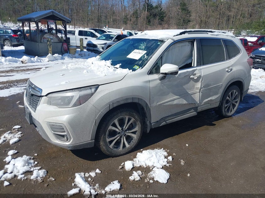 2021 Subaru Forester VIN JF2SKASC3MH443638 IAAI salvage auction — SIDE, Wait Title, sold $5,950 on 2026-07-16 (photo 2)