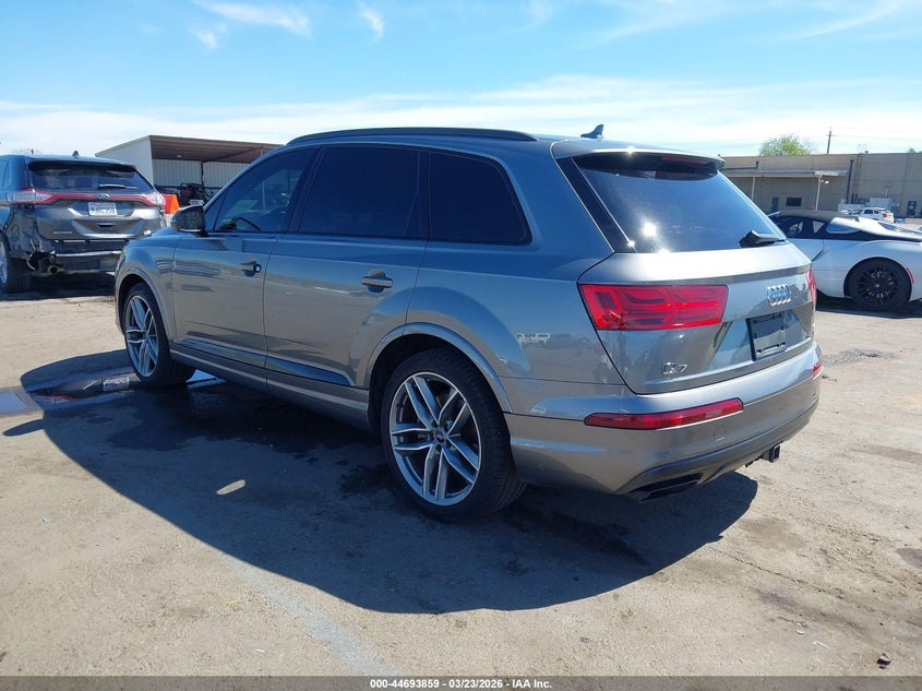 2018 Audi Q7 VIN WA1VAAF72JD010305 IAAI salvage auction — FRONT END, Salvage (California), sold $7,700 on 2026-07-08 (photo 3)