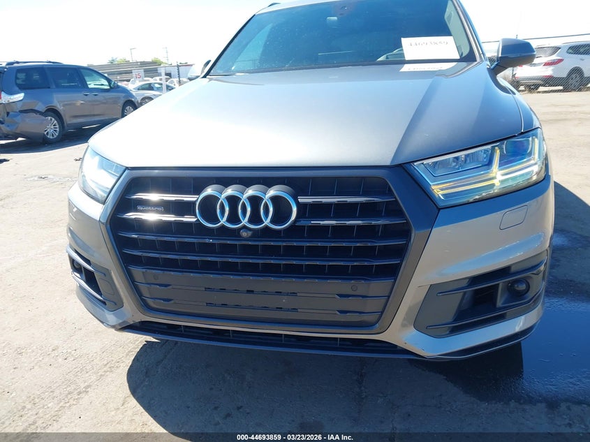 2018 Audi Q7 VIN WA1VAAF72JD010305 IAAI salvage auction — FRONT END, Salvage (California), sold $7,700 on 2026-07-08 (photo 6)