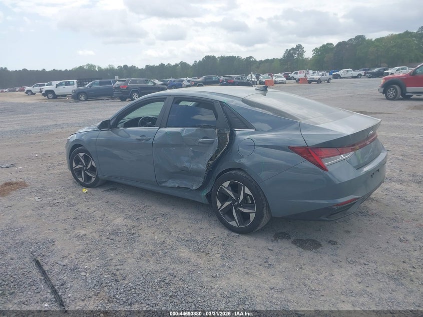 2023 Hyundai Elantra VIN KMHLP4AG3PU406137 IAAI salvage auction — REAR END, Wait Title, sold $5,600 on 2026-07-26 (photo 3)