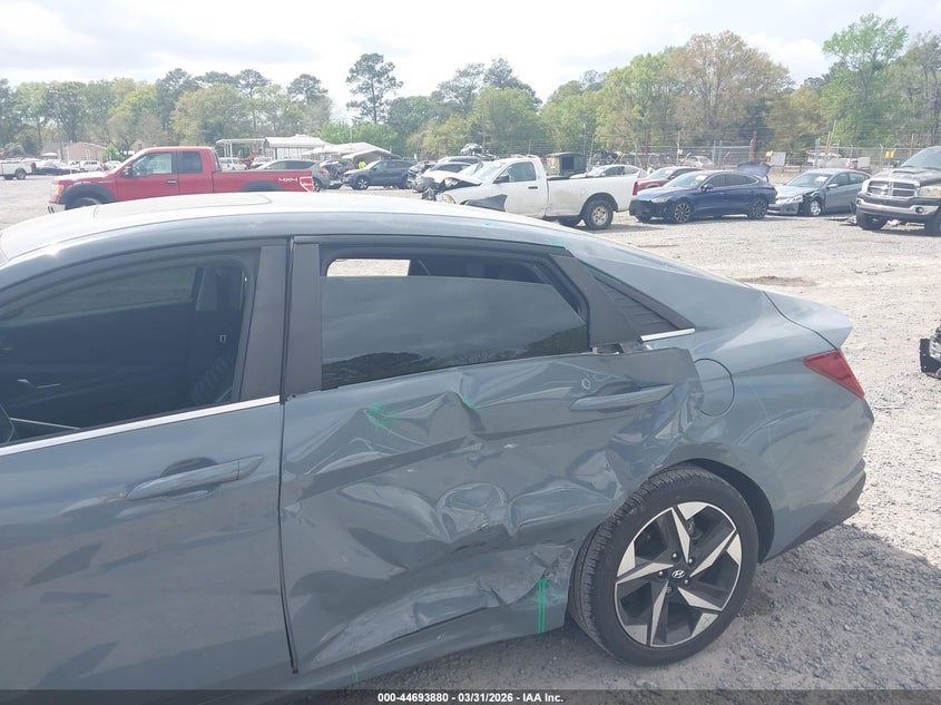 2023 Hyundai Elantra VIN KMHLP4AG3PU406137 IAAI salvage auction — REAR END, Wait Title, sold $5,600 on 2026-07-26 (photo 6)