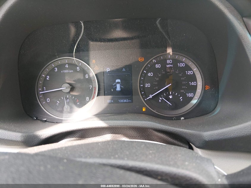 2018 Hyundai Tucson VIN KM8J23A49JU694386 IAAI salvage auction — REAR END, Certificate Of Destruction (Florida), sold $2,775 on 2026-07-08 (photo 7)