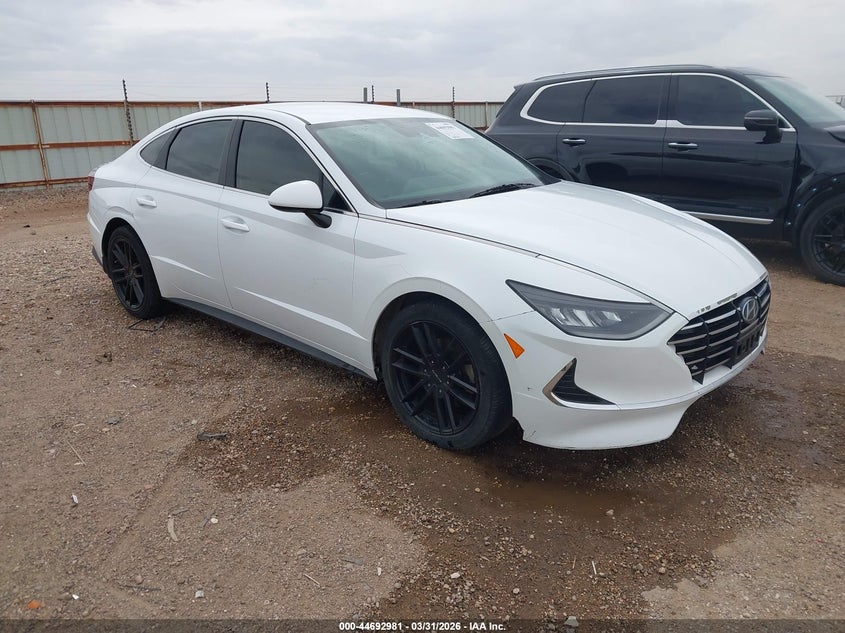 2020 Hyundai Sonata VIN 5NPEG4JAXLH030520 IAAI salvage auction — HAIL, Original (Texas), sold $2,750 on 2026-07-29 (photo 1)