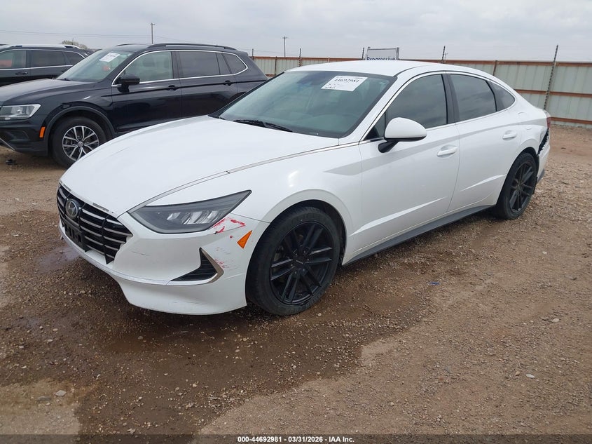 2020 Hyundai Sonata VIN 5NPEG4JAXLH030520 IAAI salvage auction — HAIL, Original (Texas), sold $2,750 on 2026-07-29 (photo 2)