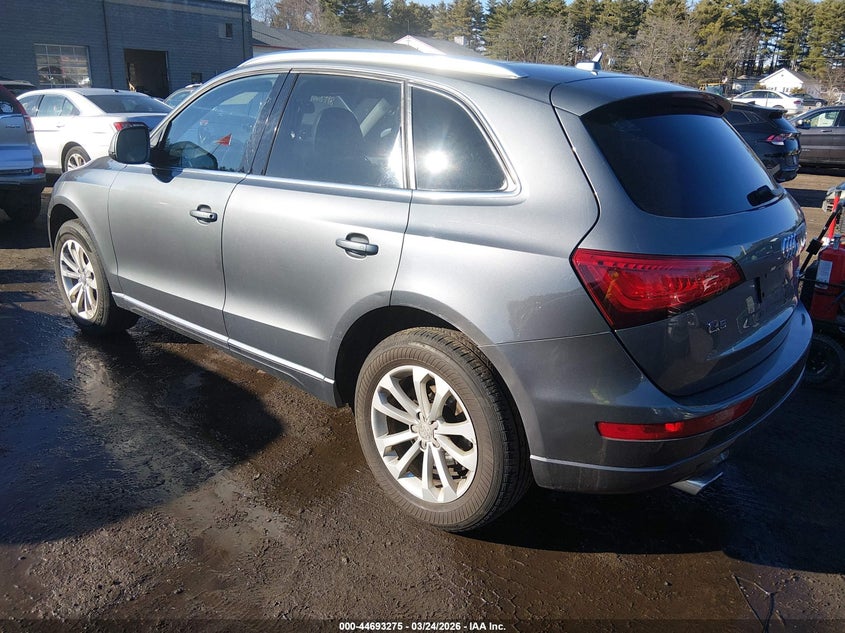 2013 Audi Q5 VIN WA1LFAFP5DA008823 IAAI salvage auction — FRONT END, Salvage (Massachusetts), sold $850 on 2026-07-31 (photo 3)