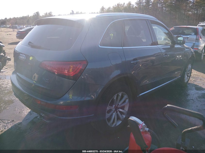 2013 Audi Q5 VIN WA1LFAFP5DA008823 IAAI salvage auction — FRONT END, Salvage (Massachusetts), sold $850 on 2026-07-31 (photo 4)