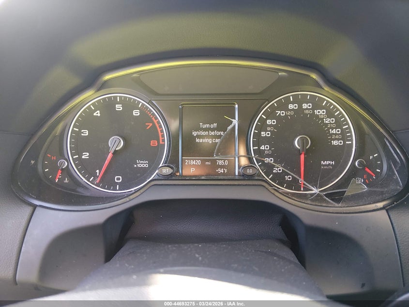 2013 Audi Q5 VIN WA1LFAFP5DA008823 IAAI salvage auction — FRONT END, Salvage (Massachusetts), sold $850 on 2026-07-31 (photo 7)