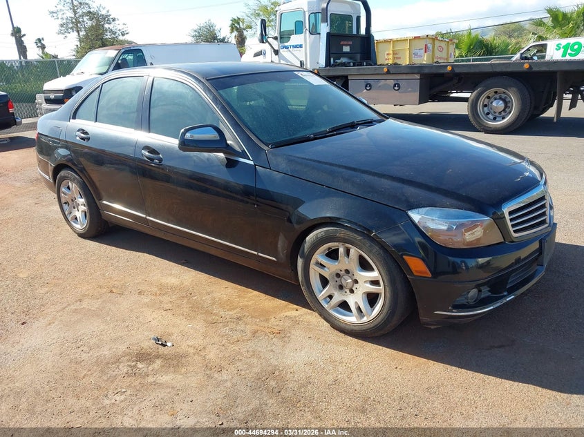 2008 Mercedes-benz C class VIN WDDGF54X88R030569 IAAI salvage auction — WATER/FLOOD, Salvage (Hawaii), sold $175 on 2026-08-04 (photo 1)
