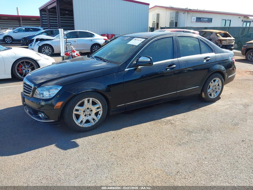 2008 Mercedes-benz C class VIN WDDGF54X88R030569 IAAI salvage auction — WATER/FLOOD, Salvage (Hawaii), sold $175 on 2026-08-04 (photo 2)