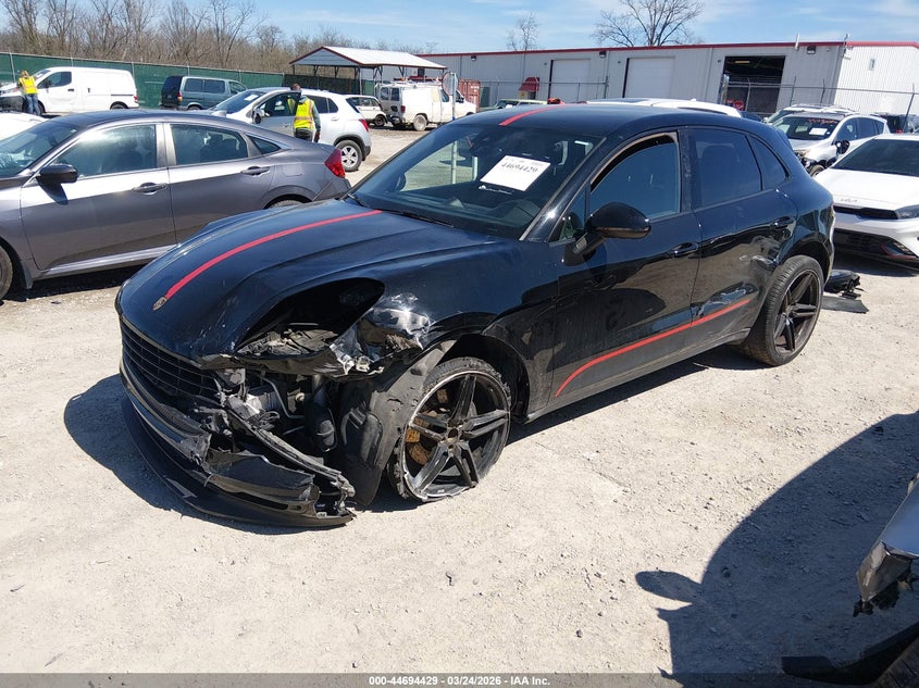 2019 Porsche Macan VIN WP1AA2A52KLB03203 IAAI salvage auction — FRONT END, Wait Title, sold $5,900 on 2026-07-13 (photo 2)
