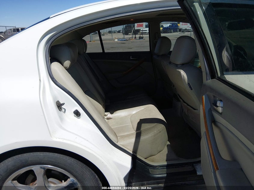 2003 Infiniti G VIN JNKCV51E53M300389 IAAI salvage auction — LEFT & RIGHT, Salvage (New Mexico), sold $475 on 2026-07-08 (photo 8)