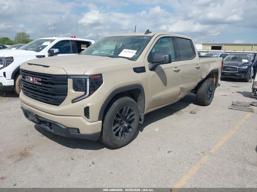 2022 Gmc SIERRA VIN 3GTPHCEK1NG690637 IAAI salvage auction — LEFT SIDE, Salvage (Texas), sold $8,600 on 2026-07-29 (photo 2)