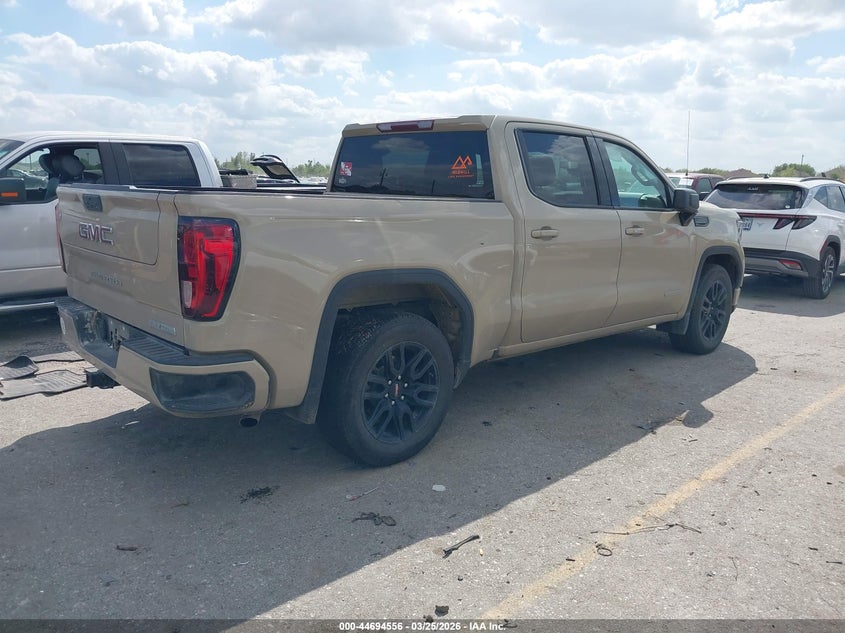 2022 Gmc SIERRA VIN 3GTPHCEK1NG690637 IAAI salvage auction — LEFT SIDE, Salvage (Texas), sold $8,600 on 2026-07-29 (photo 4)