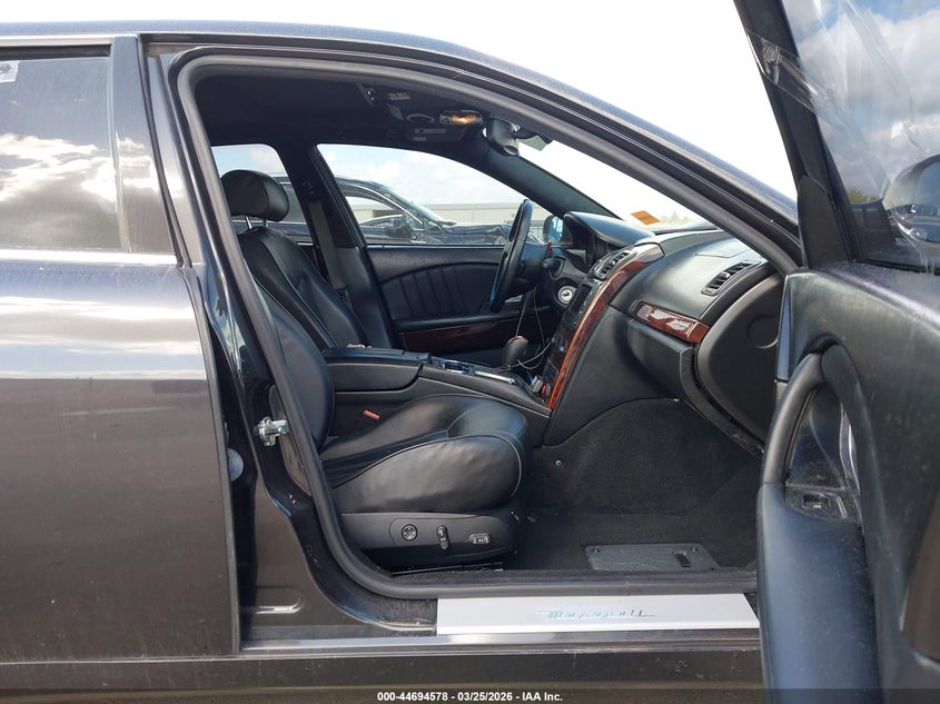 2007 Maserati Quattroporte VIN ZAMFE39A470028379 IAAI salvage auction — LEFT FRONT, Salvage (Texas), sold $1,425 on 2026-07-09 (photo 5)
