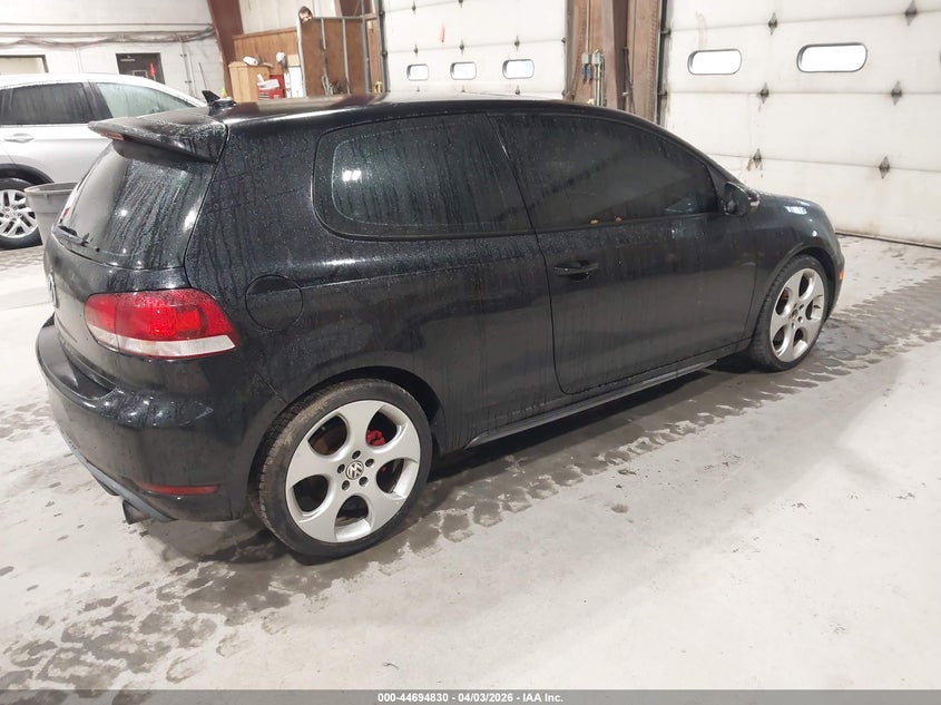 2011 Volkswagen Gti VIN WVWFV7AJ8BW213340 IAAI salvage auction — MECHANICAL, Salvage (Texas), sold $500 on 2026-07-08 (photo 4)