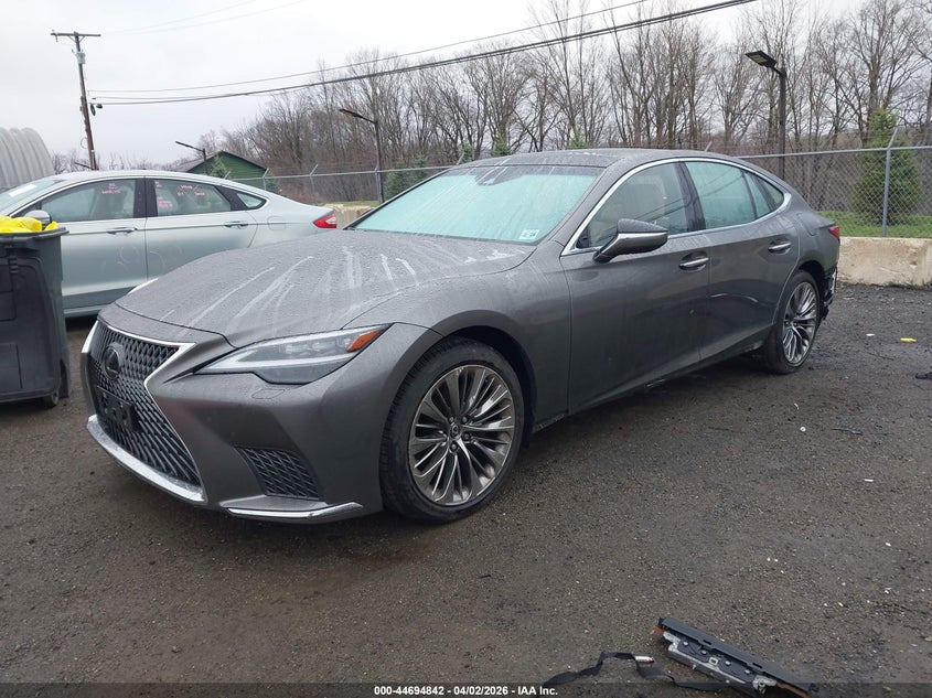 2023 Lexus Ls VIN JTHD51GF3P5011041 IAAI salvage auction — REAR END, Salvage (New Jersey), sold $24,100 on 2026-07-20 (photo 2)