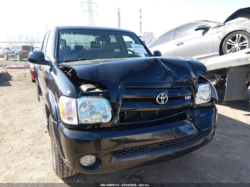 2005 Toyota Tundra VIN 5TBDT48165S470379 IAAI salvage auction — FRONT END, Clear (Indiana), sold $1,750 on 2026-07-22 (photo 6)