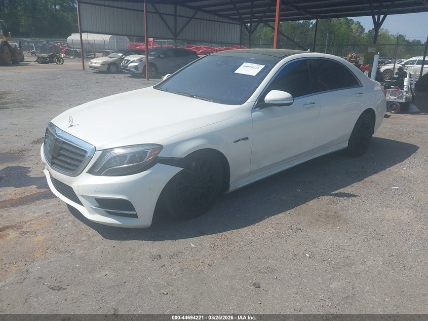 2014 Mercedes-benz S-klasse VIN WDDUG8FB3EA061581 IAAI salvage auction — UNDERCARRIAGE, Wait Title, sold $5,300 on 2026-07-29 (photo 2)
