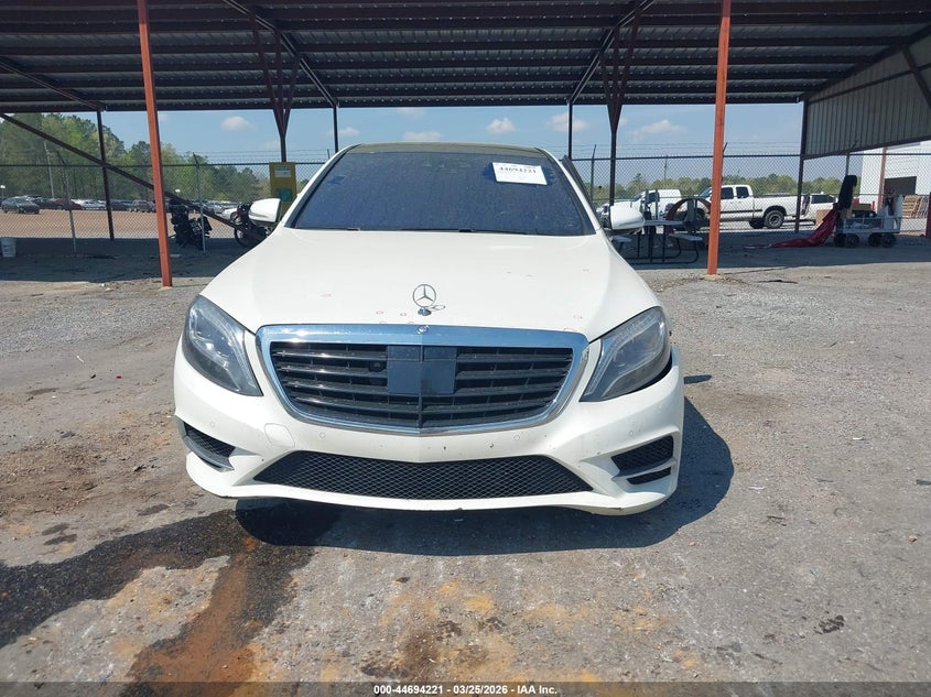 2014 Mercedes-benz S-klasse VIN WDDUG8FB3EA061581 IAAI salvage auction — UNDERCARRIAGE, Wait Title, sold $5,300 on 2026-07-29 (photo 6)