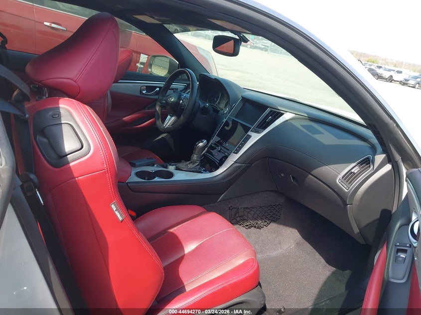 2017 Infiniti Q60 VIN JN1FV7EK6HM610975 IAAI salvage auction — FRONT END, Wait Title, sold $5,700 on 2026-07-09 (photo 5)